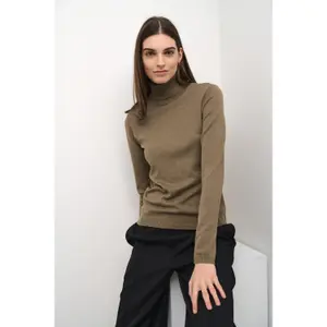 Rullekrave-jumper til kvinder CULTURE Annemarie image-5