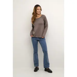 Pullover Frau CULTURE Annemarie Solid image-1