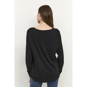 Pullover Frau CULTURE Annemarie Solid image-4