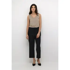 Damski top V-neck CULTURE Poppy image-1