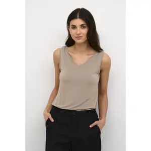 Damski top V-neck CULTURE Poppy image-2