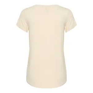 T-shirt com decote em V para mulher CULTURE Poppy image-3