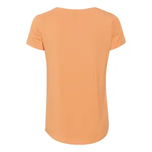 T-shirt com decote em V para mulher CULTURE Poppy image-3