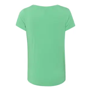 T-shirt com decote em v das mulheres CULTURE Poppy image-5