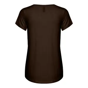 T-shirt com decote em V para mulher CULTURE Poppy image-3