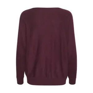 Sweater de mangas morcego mulher CULTURE Annemarie image-1