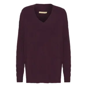 Pull Col V femme CULTURE Olivia image-0