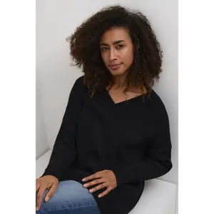 Pull Col V femme CULTURE Olivia image-5