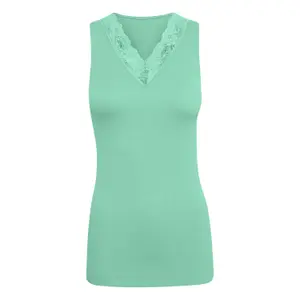 Débardeur côtelé femme CULTURE Camilla image-0