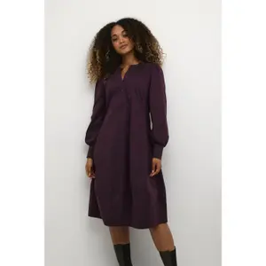 Vestido de canalé CULTURE Antoinett image-1