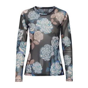 T-shirt de manga comprida feminina CULTURE Melida image-0