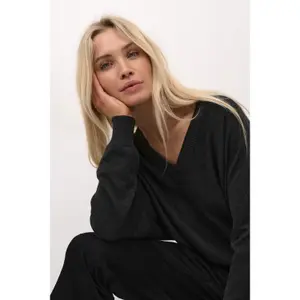 Women's V-neck sweater CULTURE Annemarie image-5