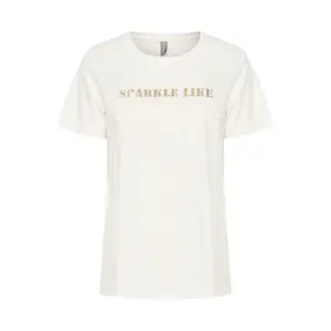 T-shirt de mulher CULTURE Amora Champagne image-0