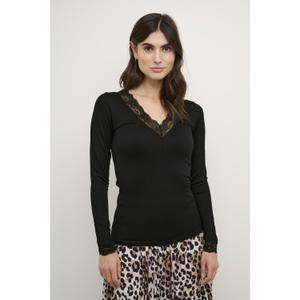 Women's long sleeve ribbed T-shirt CULTURE Camilla