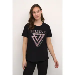 T-shirt de mulher CULTURE Gith Believe image-1