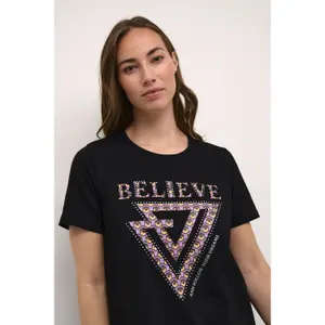 T-shirt de mulher CULTURE Gith Believe image-5