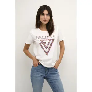 T-shirt de mulher CULTURE Gith Believe image-0