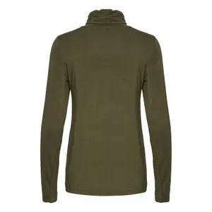 Jersey de cuello alto para mujer CULTURE Poppy image-3