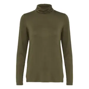 Jersey de cuello alto para mujer CULTURE Poppy image-0