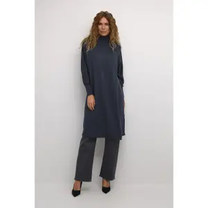 Vestido jersey de cuello alto CULTURE Annemarie image-1