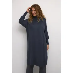 Vestido jersey de cuello alto CULTURE Annemarie image-2