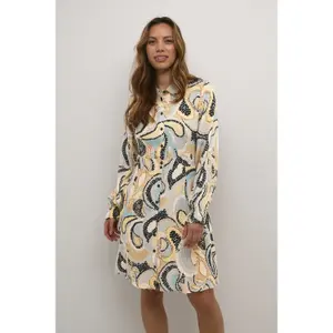 Short dress for women CULTURE Bobbie image-1