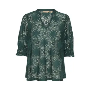 Blouse à manches courtes femme CULTURE Olu image-0