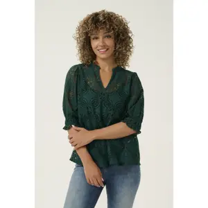 Blouse à manches courtes femme CULTURE Olu image-2