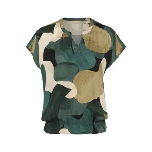 Korte mouwen blouse dames CULTURE Dana image-0