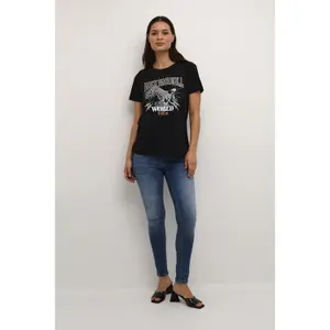 T-shirt de mulher CULTURE Gith Rock image-5