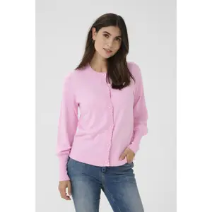 Vrouwelijke scallop cardigan CULTURE Annemarie Solid image-1