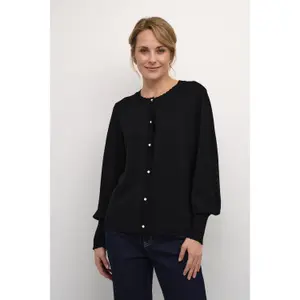 Geribbelde cardigan voor dames CULTURE Annemarie image-4