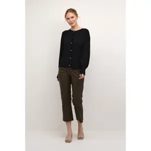 Geribbelde cardigan voor dames CULTURE Annemarie image-5