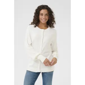 Geribbelde cardigan voor dames CULTURE Annemarie image-4