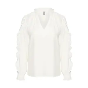 Women's blouse CULTURE Asmine Flounce image-0
