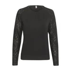 Blusa de manga comprida feminina CULTURE Nicole image-0