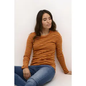 T-shirt de manga comprida feminina CULTURE Udolly image-5