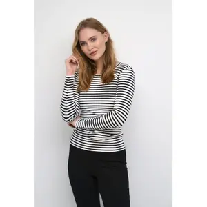 T-shirt de manga comprida feminina CULTURE Udolly image-3