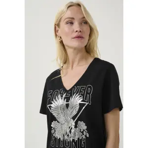 T-shirt de mulher CULTURE Gith Bronx image-4
