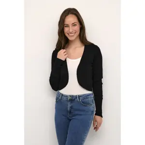Women's cardigan CULTURE Annemarie Scallop image-1