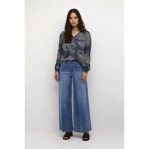 Blusa de manga comprida feminina CULTURE Polly image-1