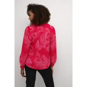 Blusa de manga comprida feminina CULTURE Polly image-5