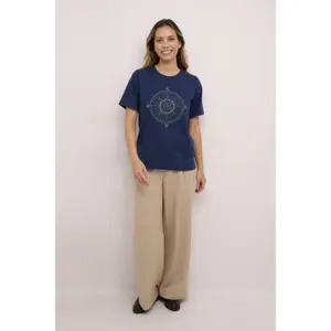 T-shirt de mulher CULTURE Gith Compass image-2