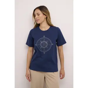 T-shirt de mulher CULTURE Gith Compass image-1