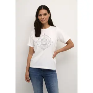 T-shirt de mulher CULTURE Gith Compass image-1