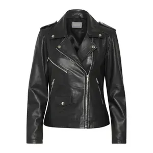 Leather jacket woman CULTURE Canja