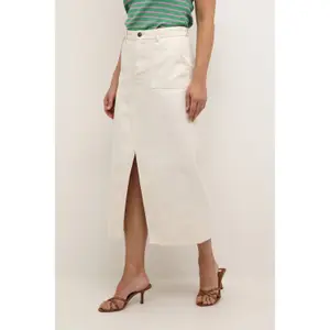 Denim skirt for women CULTURE Reba image-2