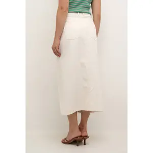 Denim skirt for women CULTURE Reba image-5