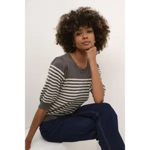 Rundhals Pulli für Frauen CULTURE Annemarie image-5