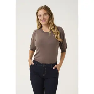 Camisola de gola redonda para mulher CULTURE Annemarie image-1